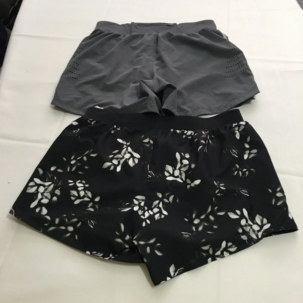 Lot of 4 Under Armour Athletic Shorts Women Medium Running Training Activewear